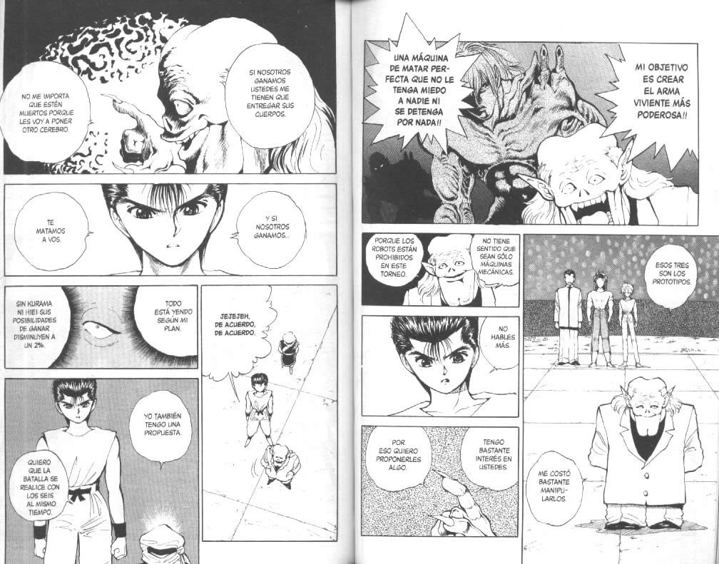 Read Yu Yu Hakusho ES Manga Online