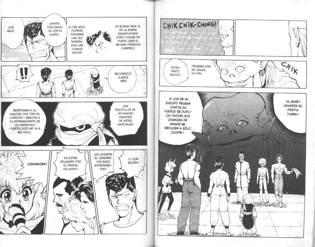 Read Yu Yu Hakusho ES Manga Online