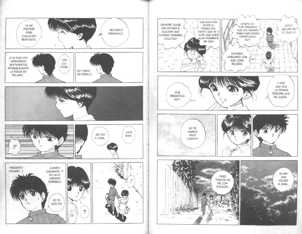 Read Yu Yu Hakusho ES Manga Online