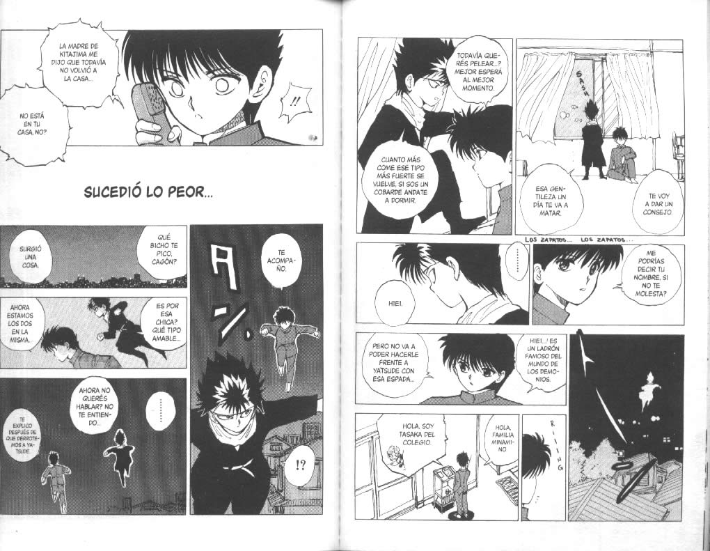 Read Yu Yu Hakusho ES Manga Online