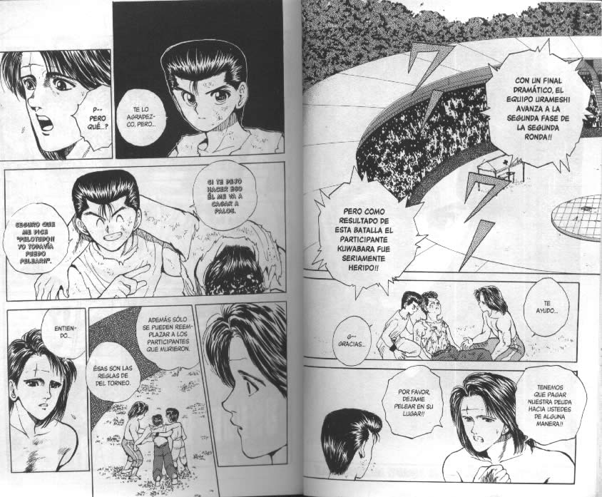 Read Yu Yu Hakusho ES Manga Online