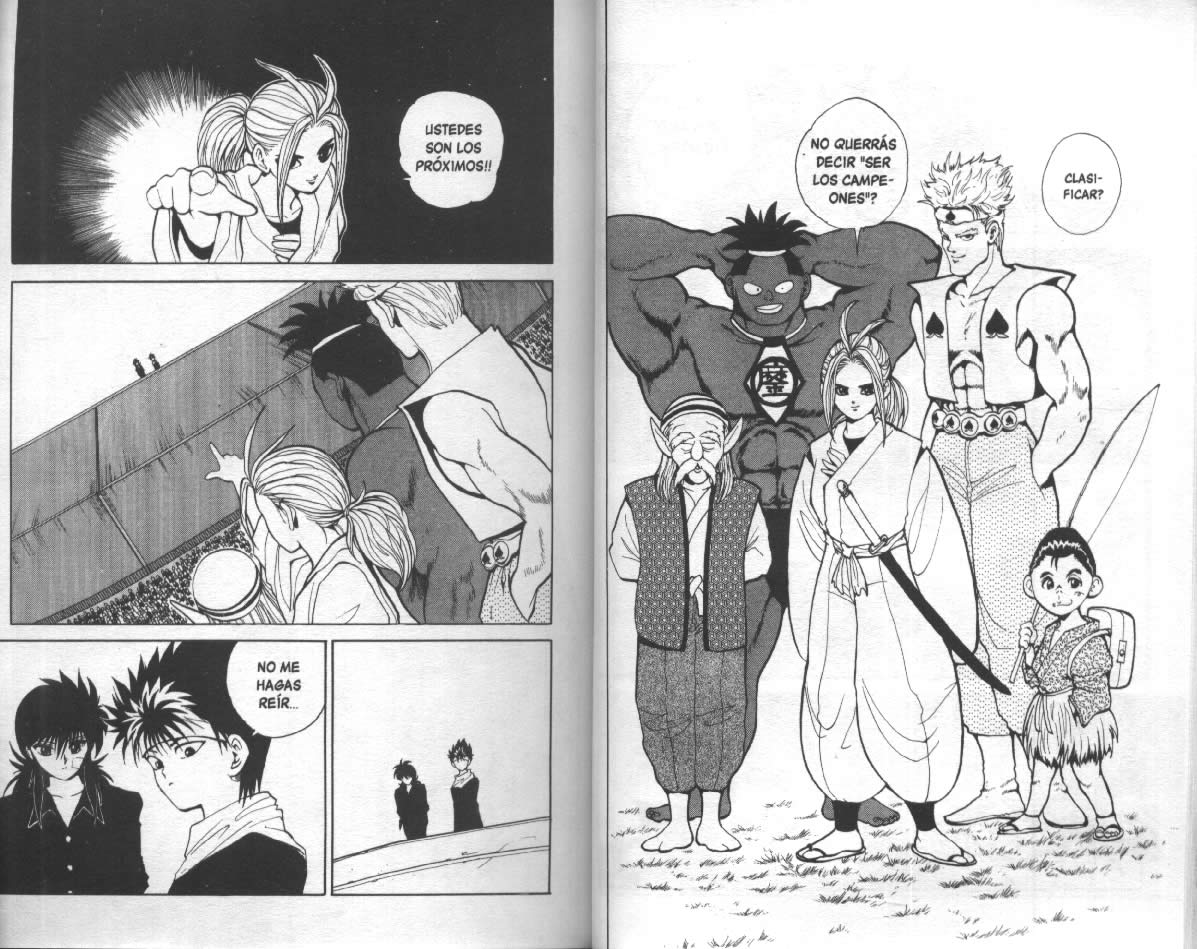 Read Yu Yu Hakusho ES Manga Online