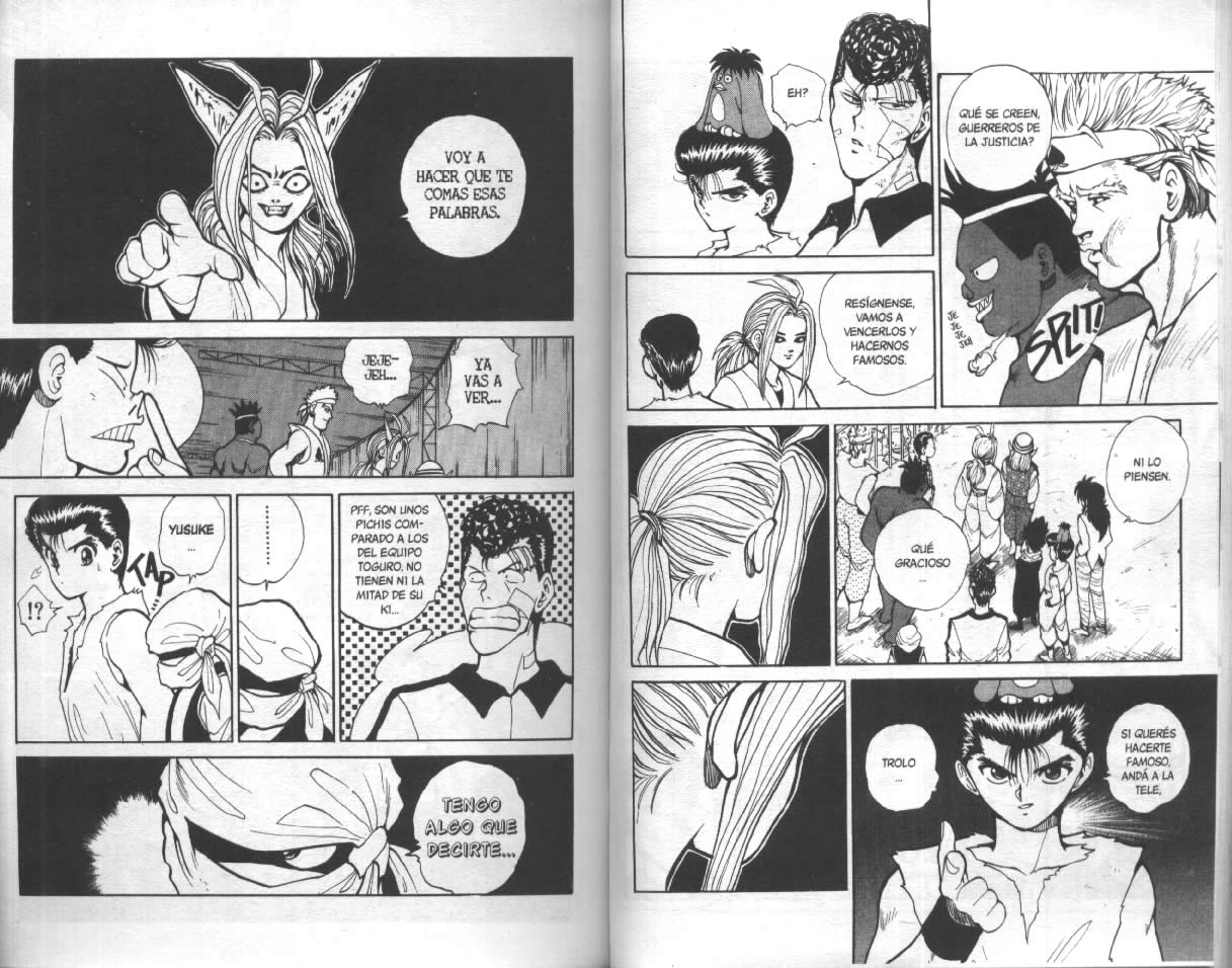 Read Yu Yu Hakusho ES Manga Online
