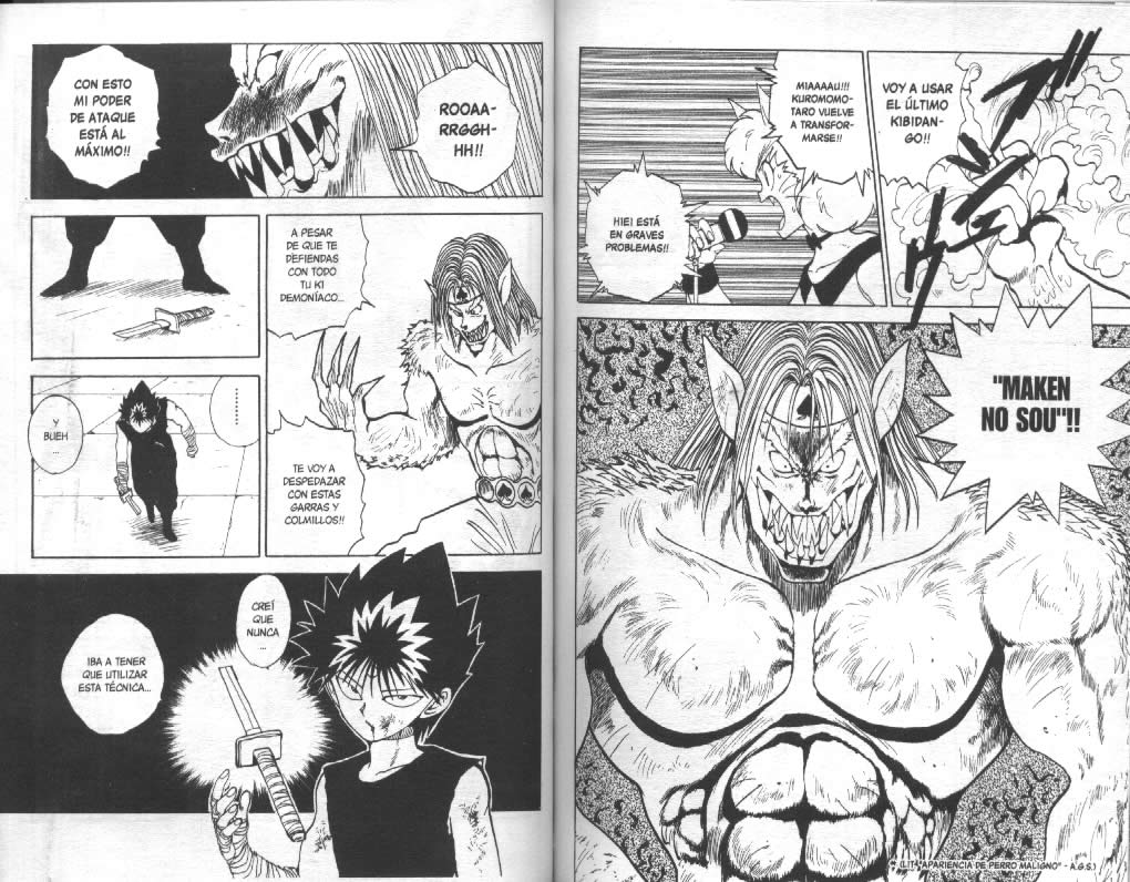 Read Yu Yu Hakusho ES Manga Online
