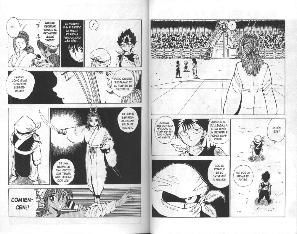 Read Yu Yu Hakusho ES Manga Online