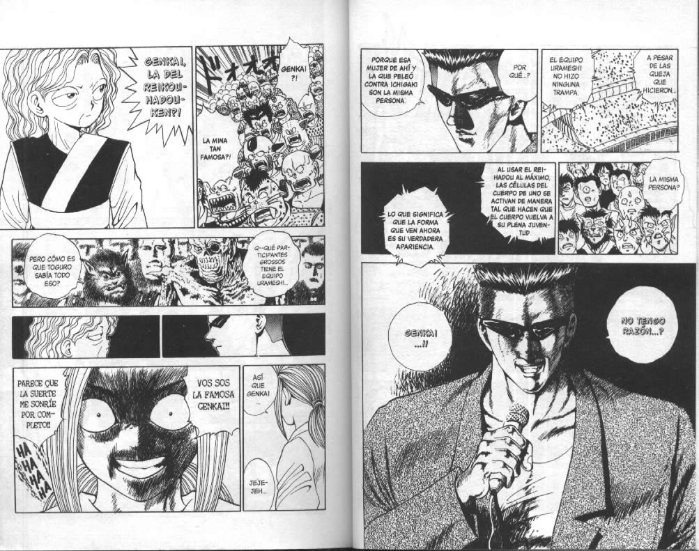Read Yu Yu Hakusho ES Manga Online