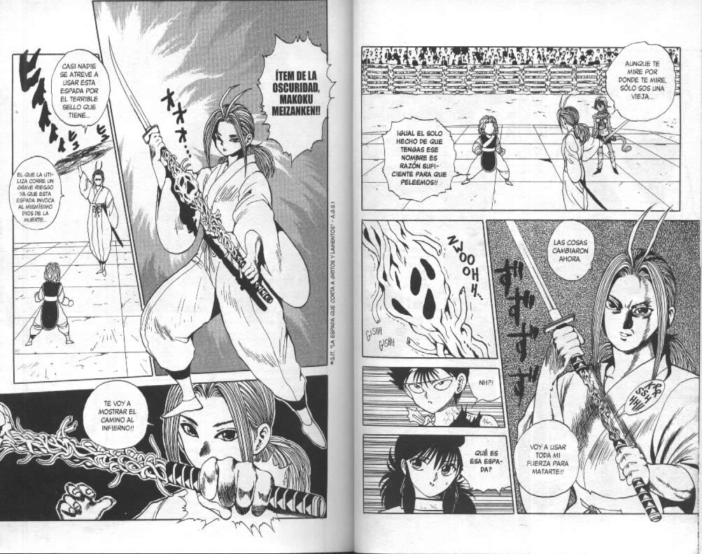 Read Yu Yu Hakusho ES Manga Online