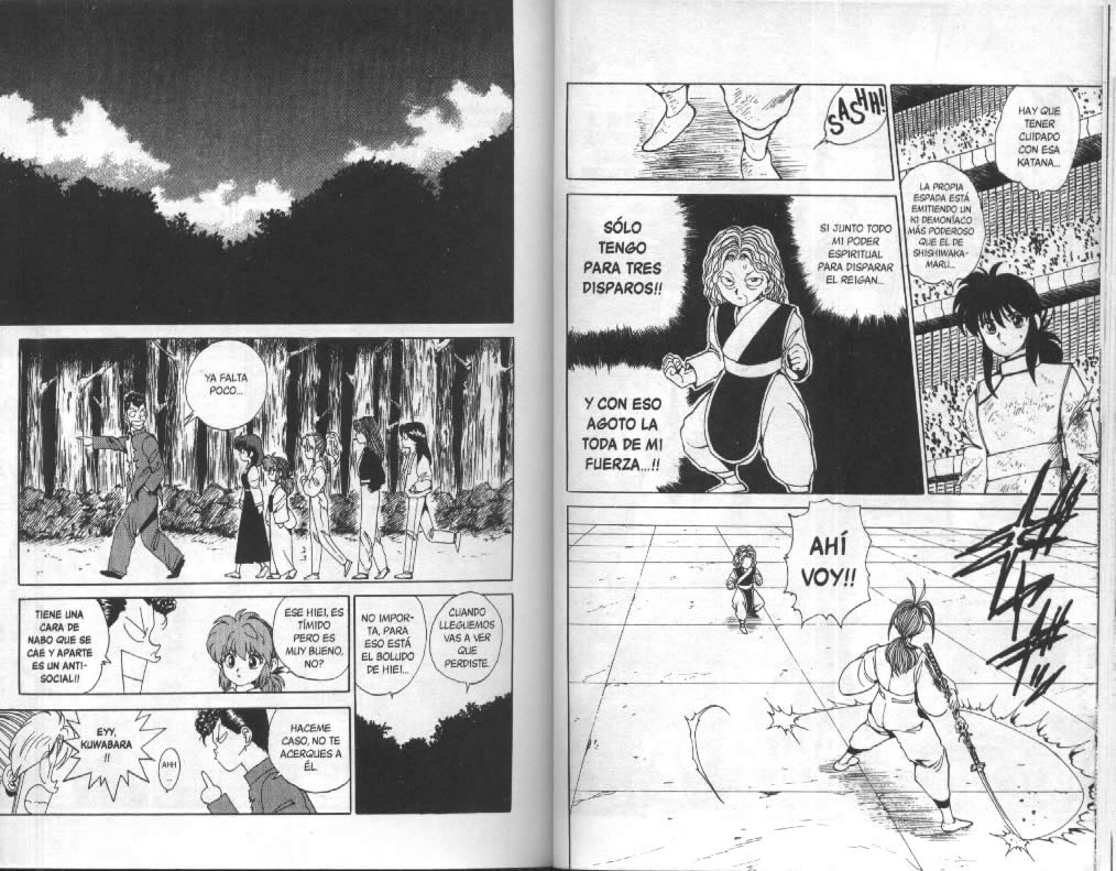 Read Yu Yu Hakusho ES Manga Online