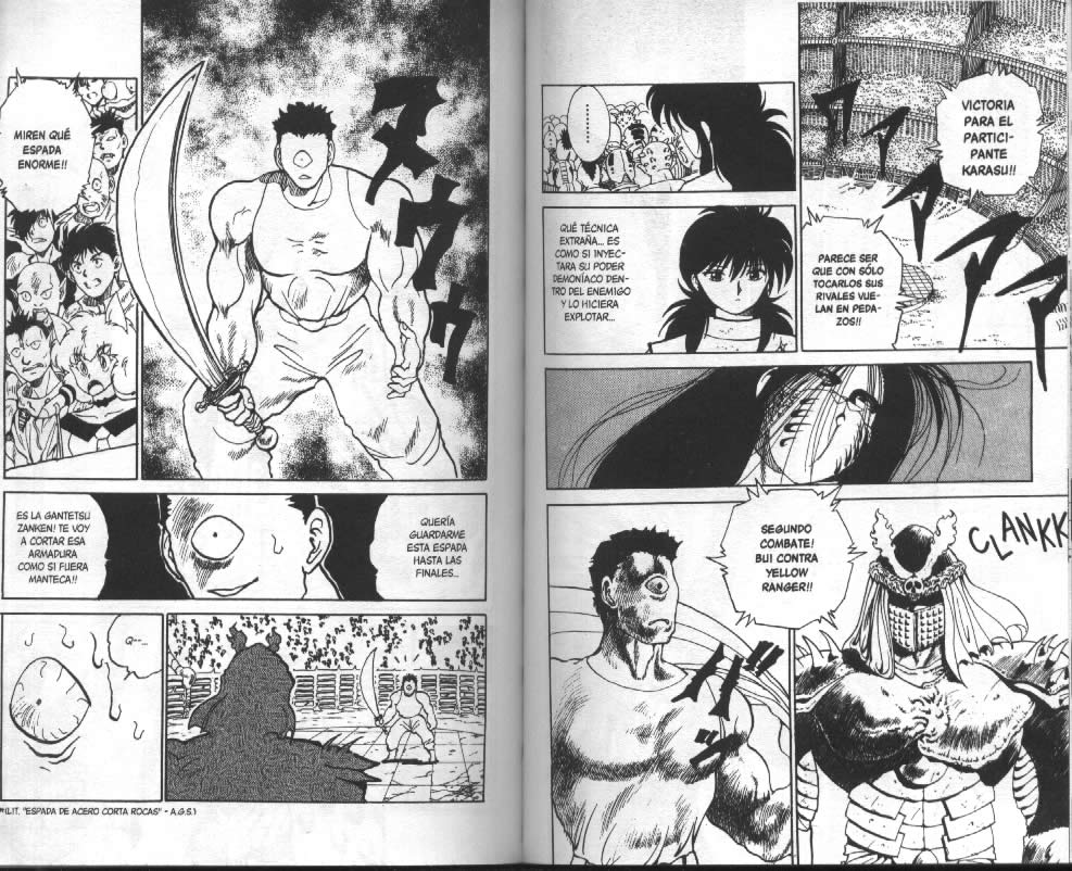 Read Yu Yu Hakusho ES Manga Online