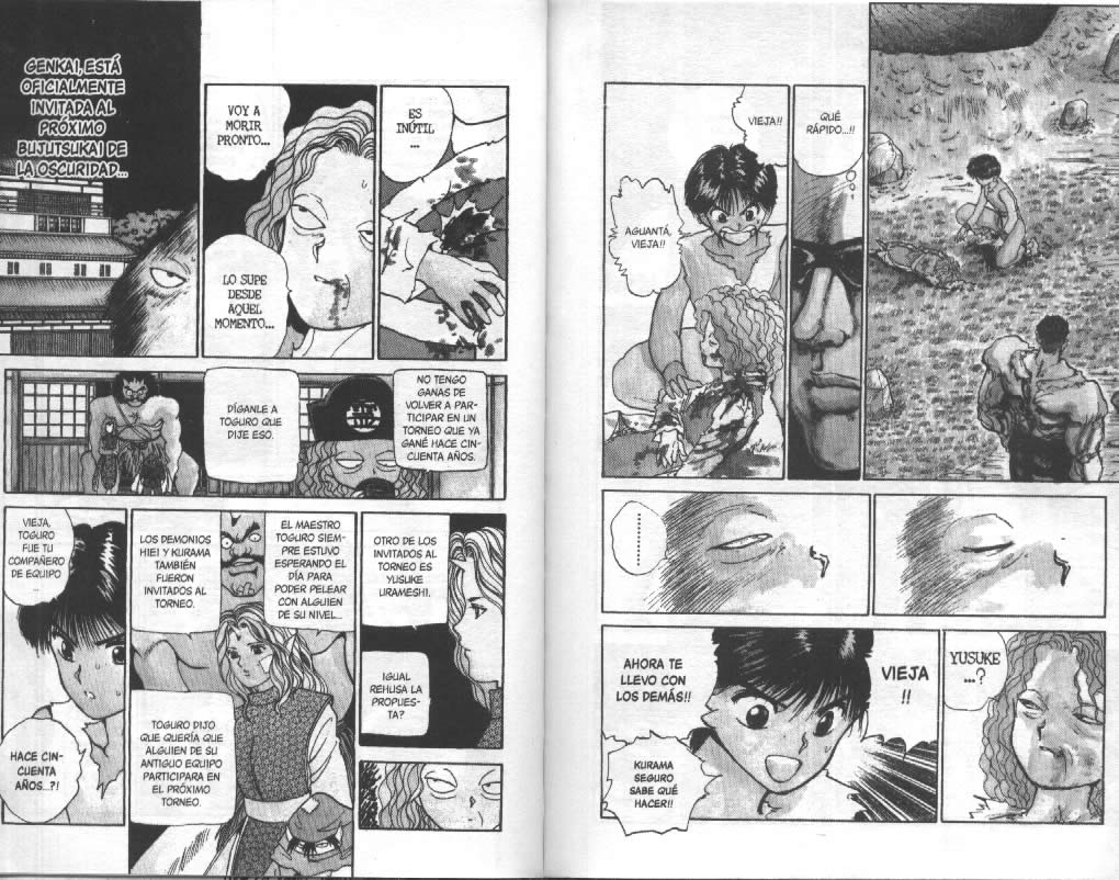 Read Yu Yu Hakusho ES Manga Online