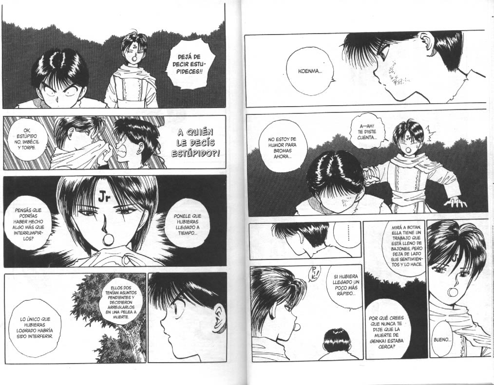 Read Yu Yu Hakusho ES Manga Online