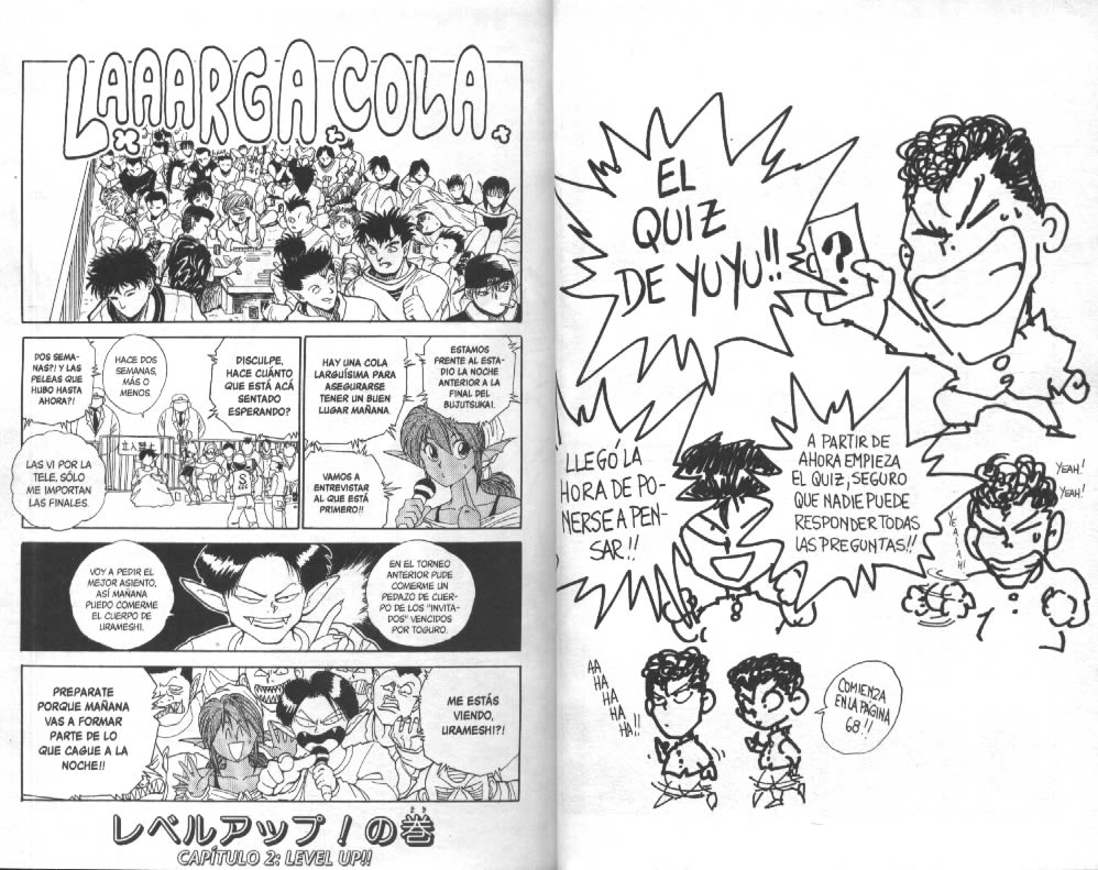 Read Yu Yu Hakusho ES Manga Online