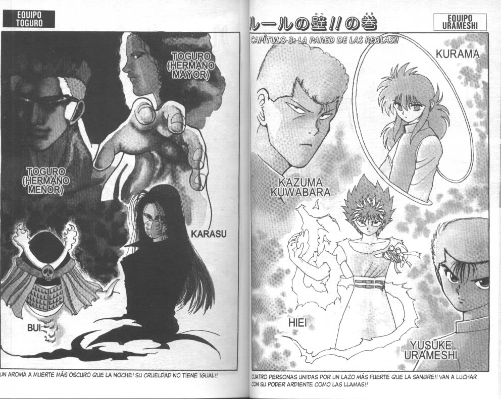 Read Yu Yu Hakusho ES Manga Online