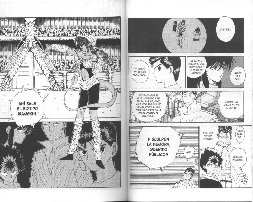 Read Yu Yu Hakusho ES Manga Online