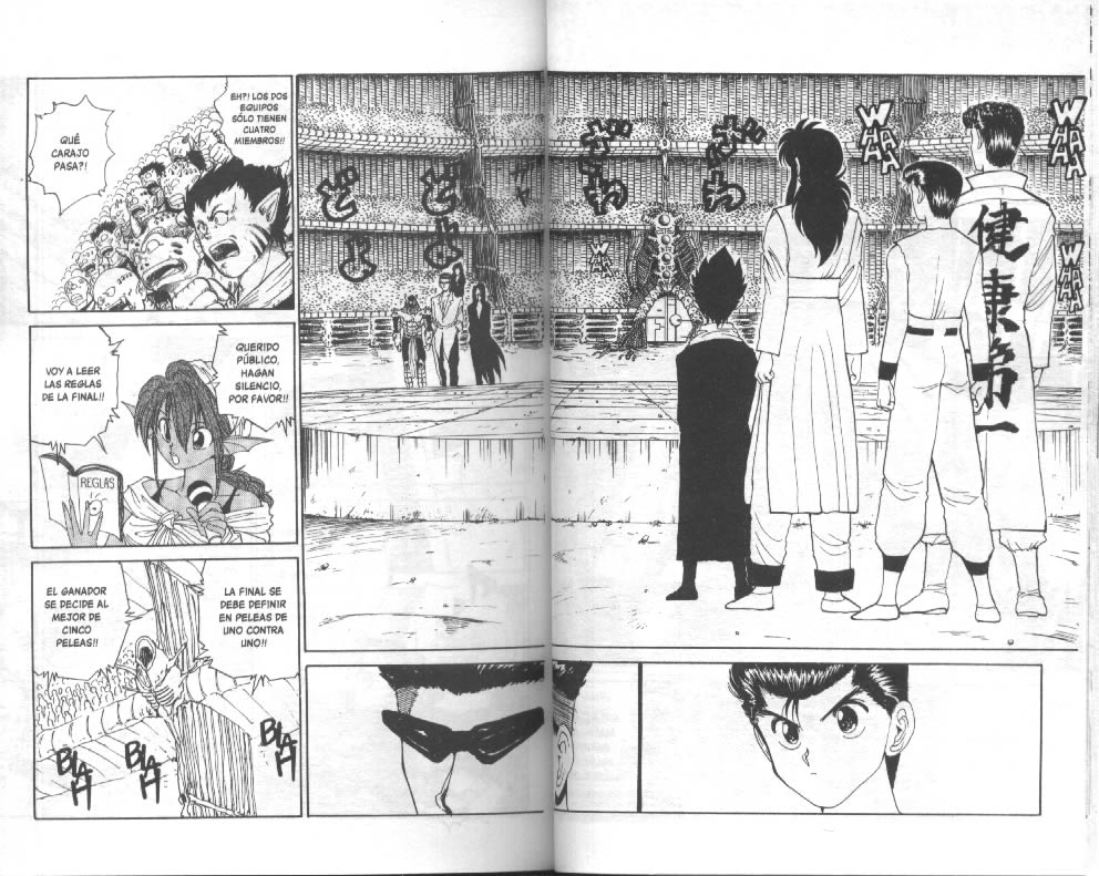Read Yu Yu Hakusho ES Manga Online