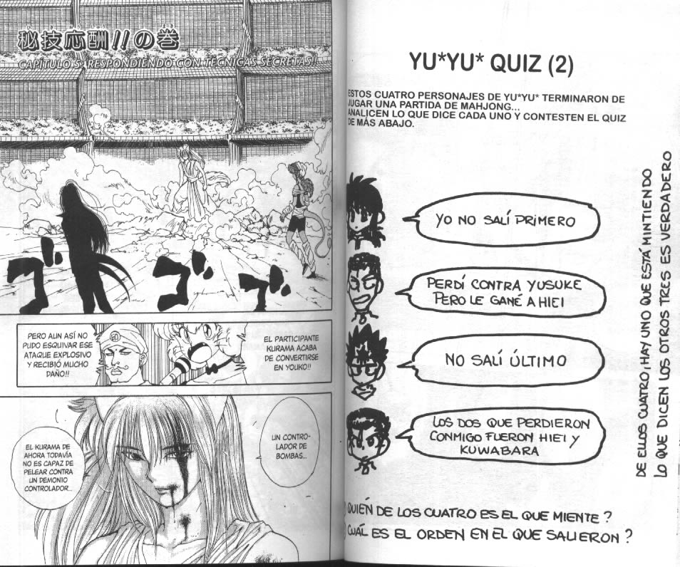 Read Yu Yu Hakusho ES Manga Online