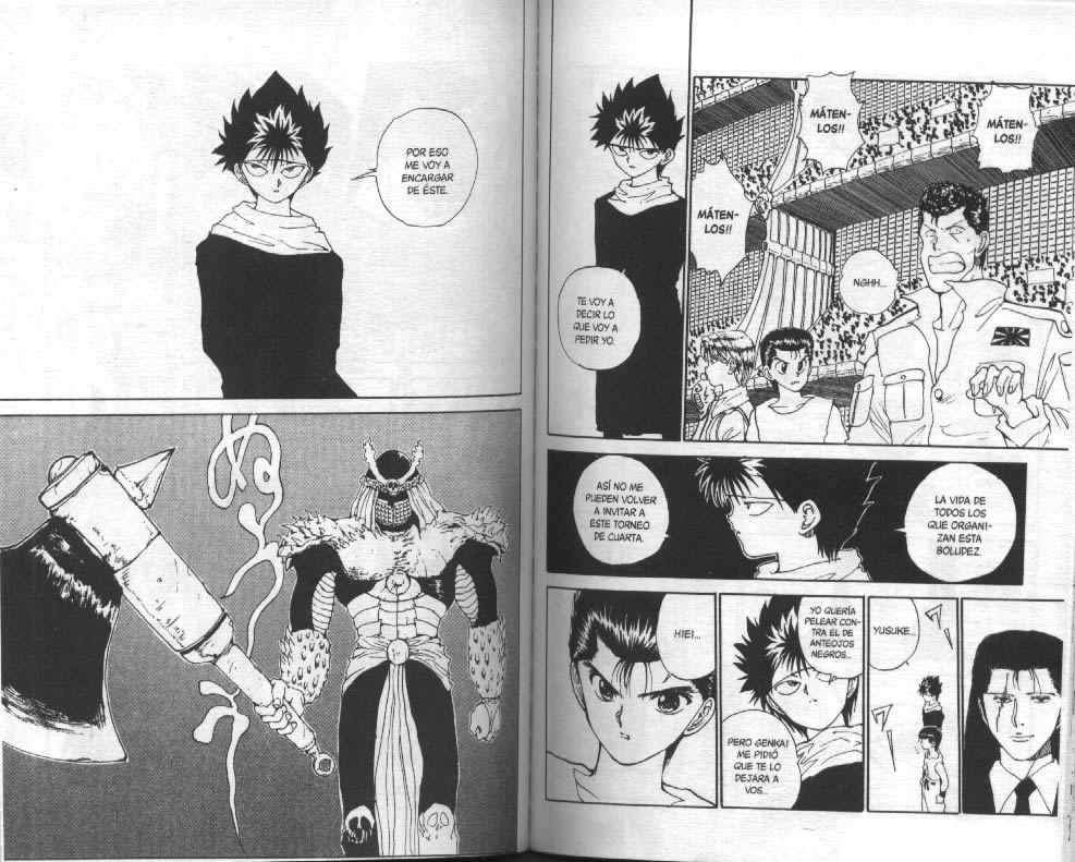Read Yu Yu Hakusho ES Manga Online