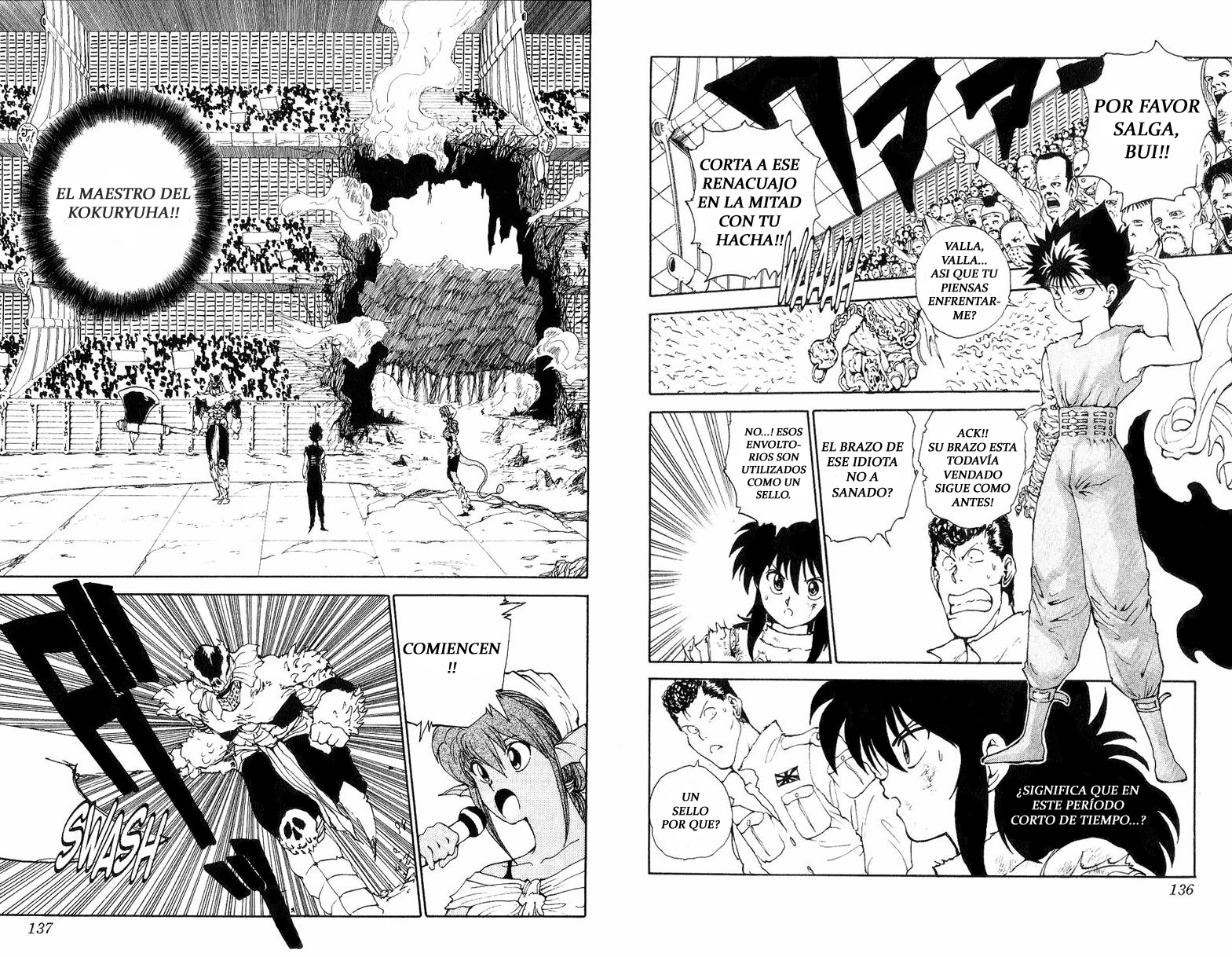 Read Yu Yu Hakusho ES Manga Online