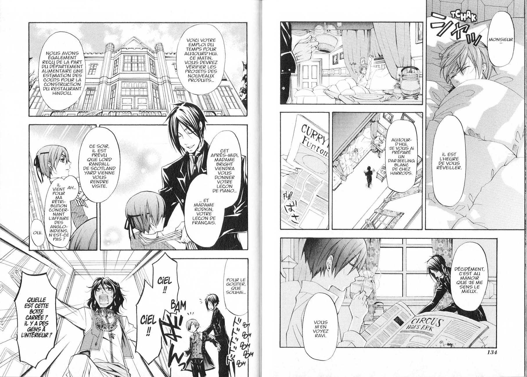 Read Black Butler FR Manga Online