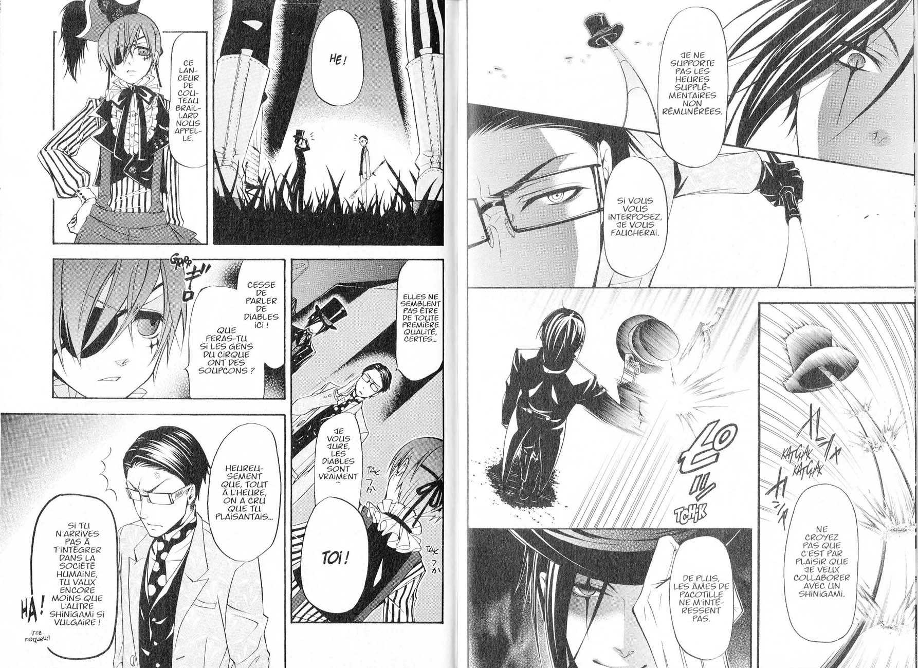 Read Black Butler FR Manga Online