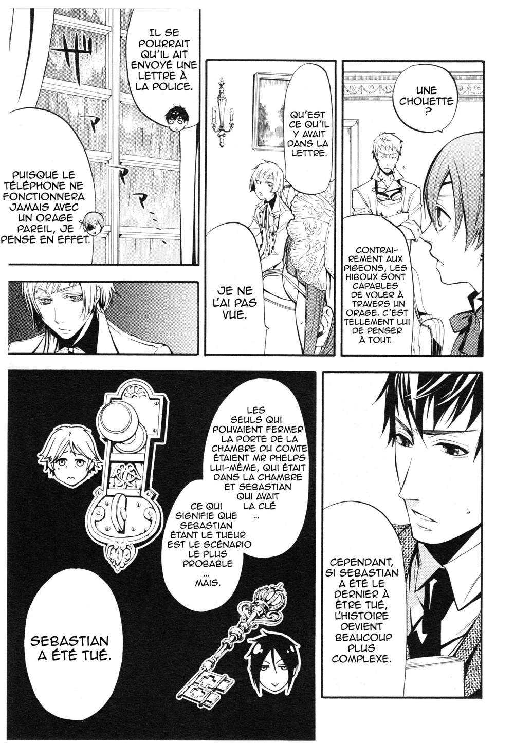 Read Black Butler FR Manga Online