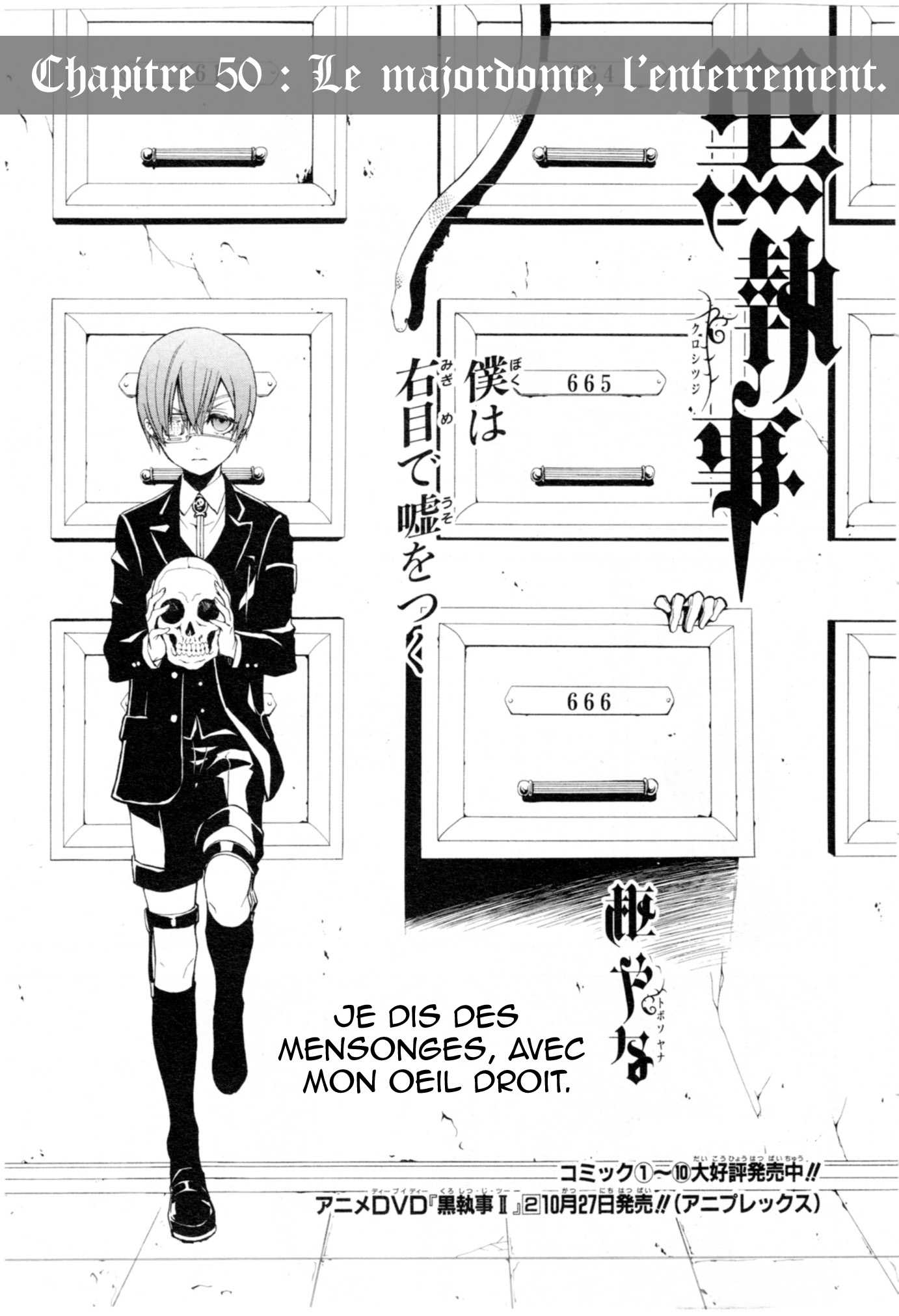 Read Black Butler FR Manga Online