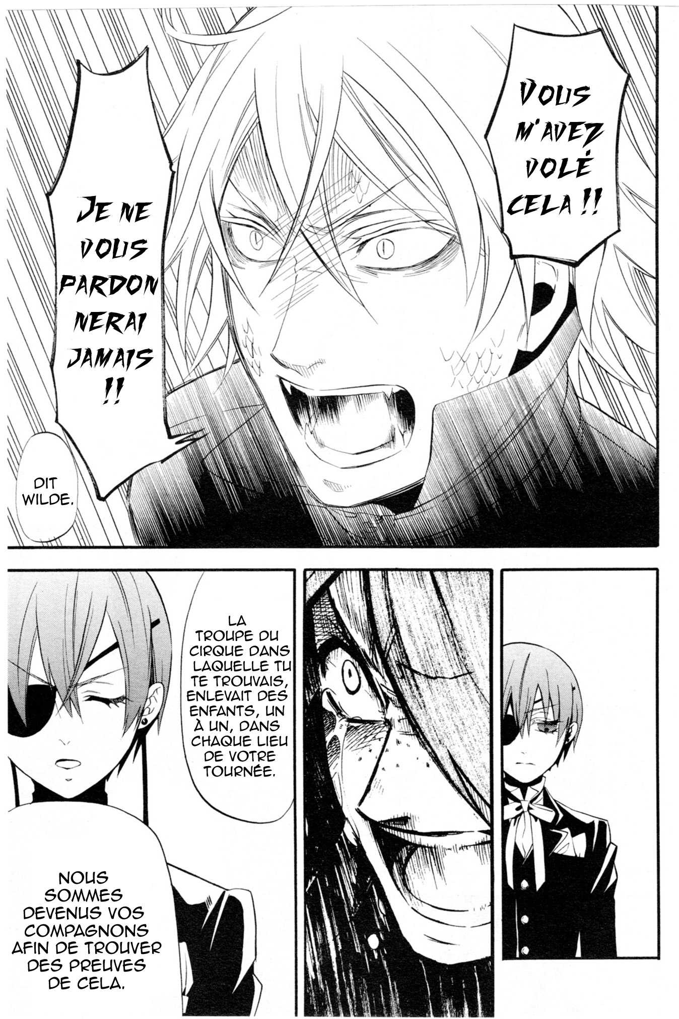 Read Black Butler FR Manga Online