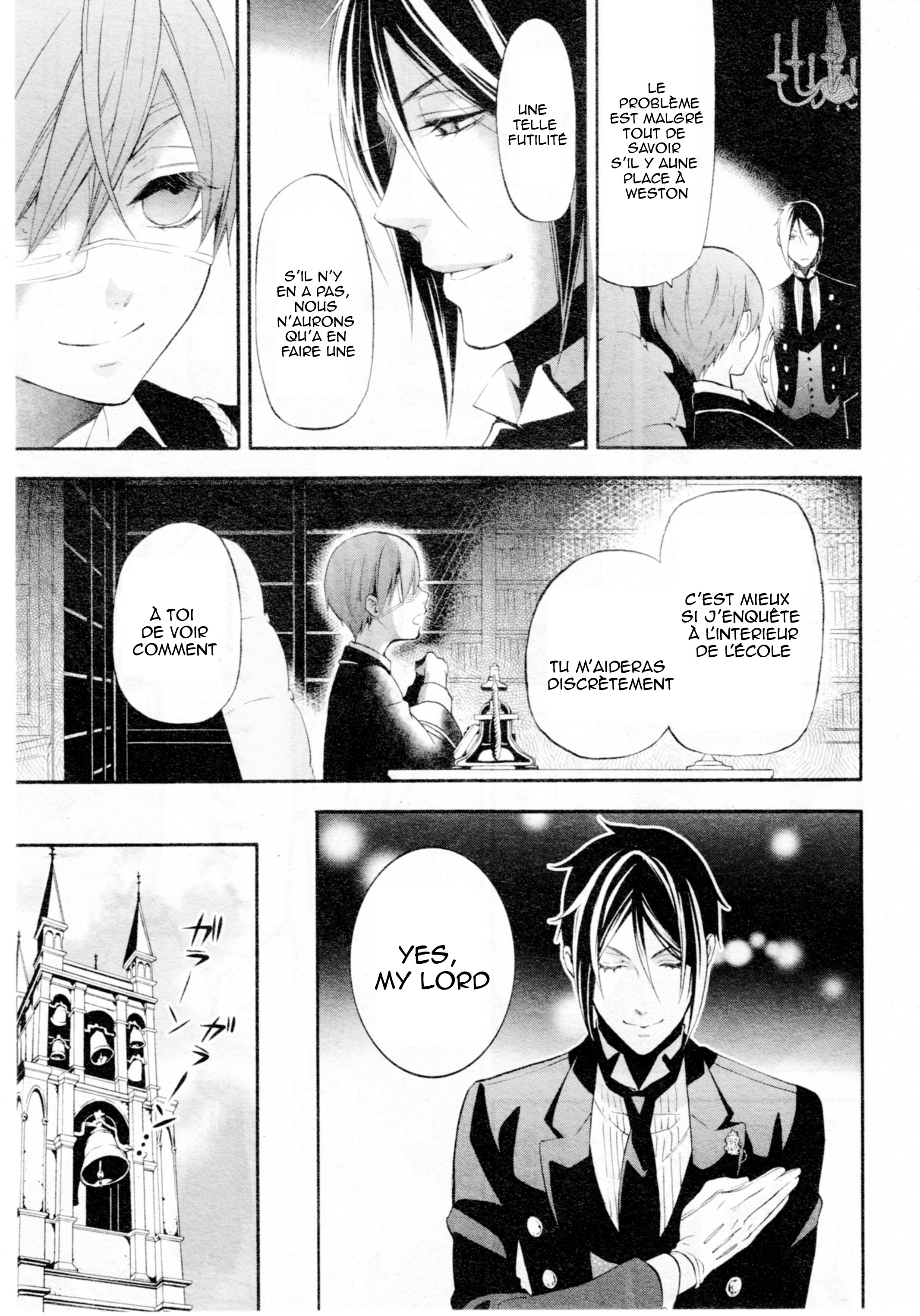 Read Black Butler FR Manga Online