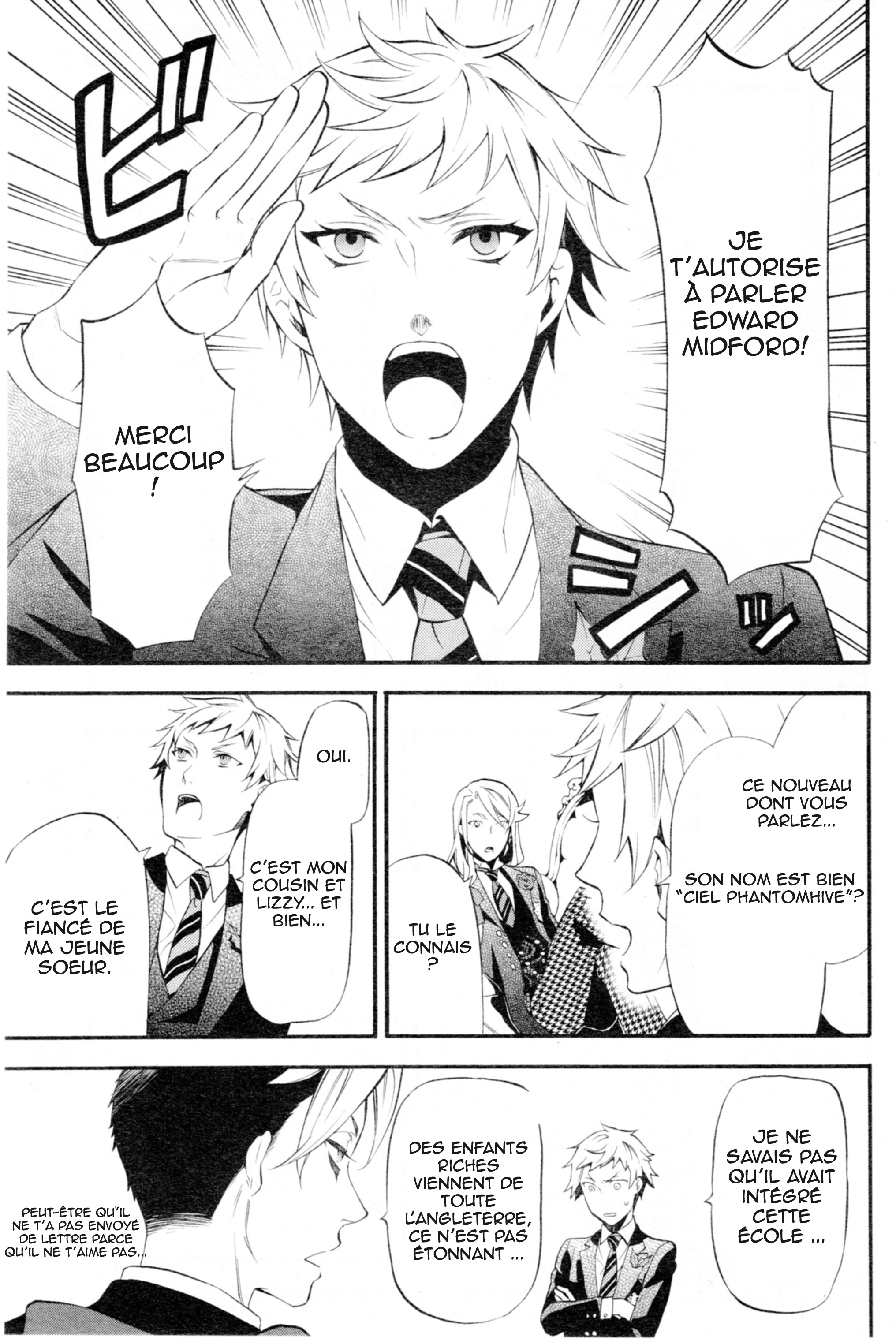 Read Black Butler FR Manga Online