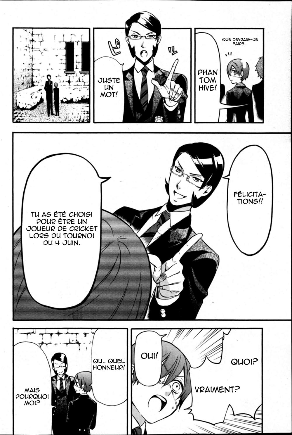 Read Black Butler FR Manga Online