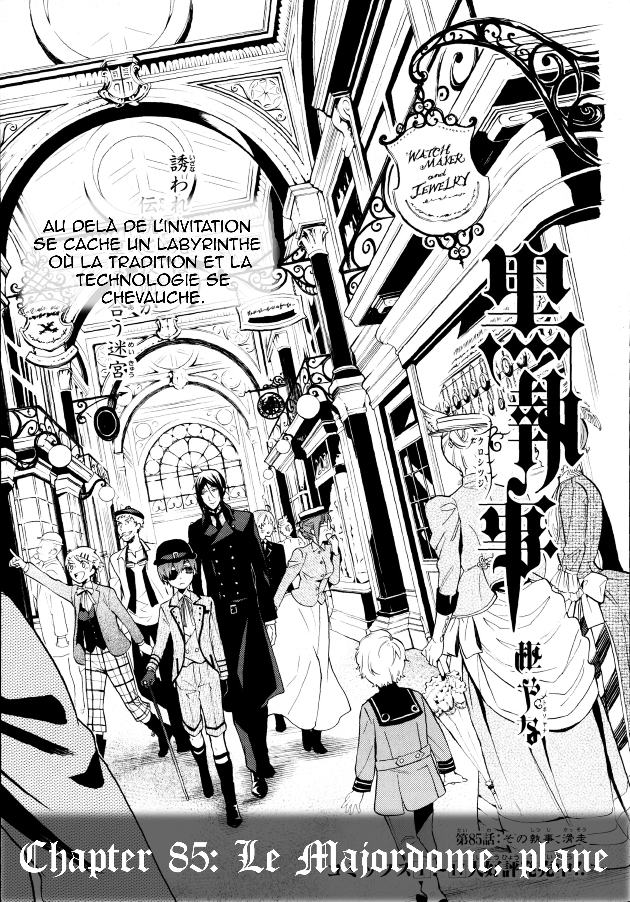 Read Black Butler FR Manga Online