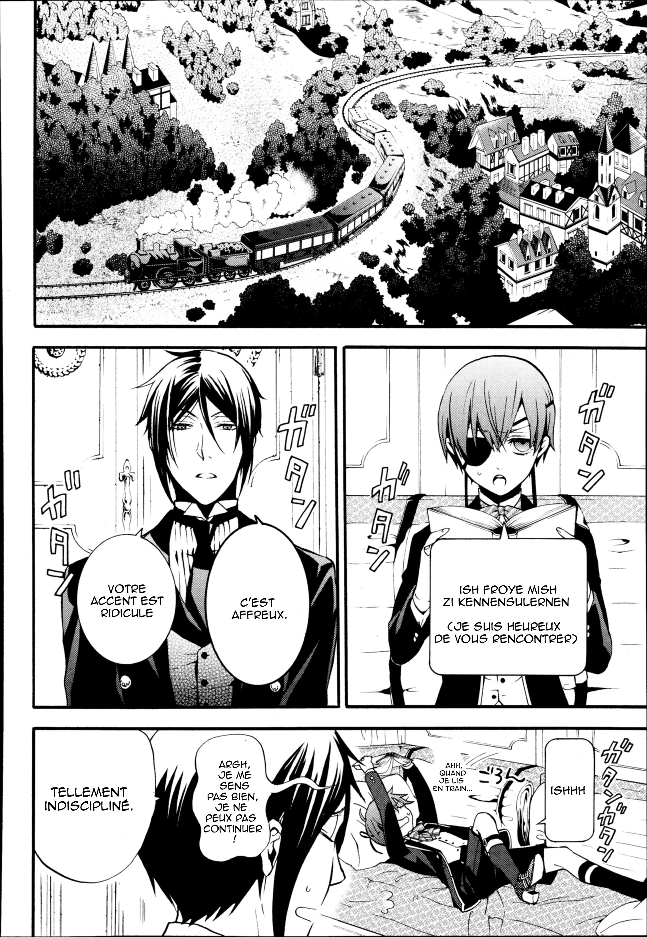 Read Black Butler FR Manga Online