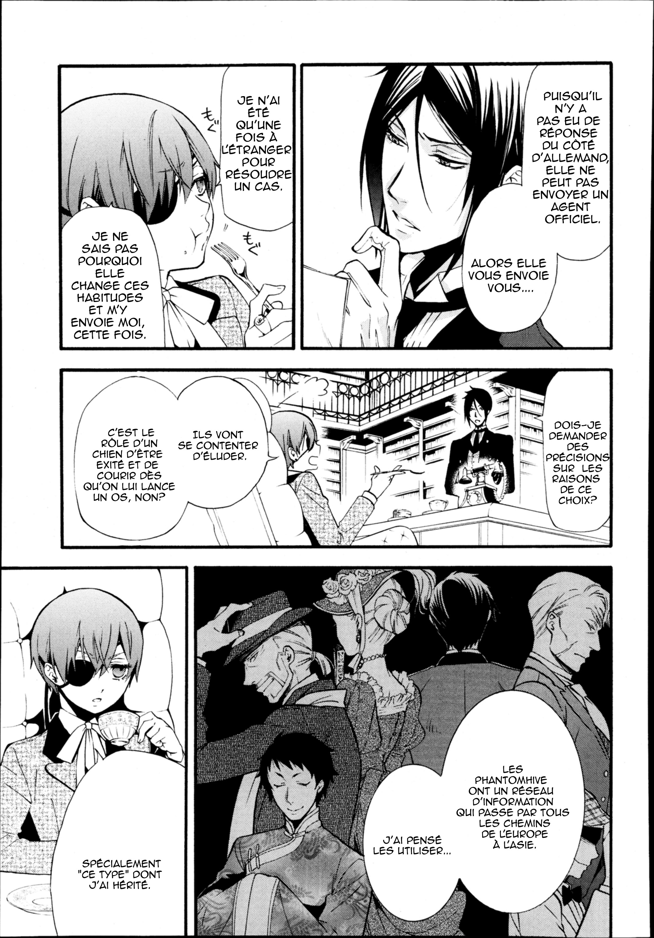 Read Black Butler FR Manga Online