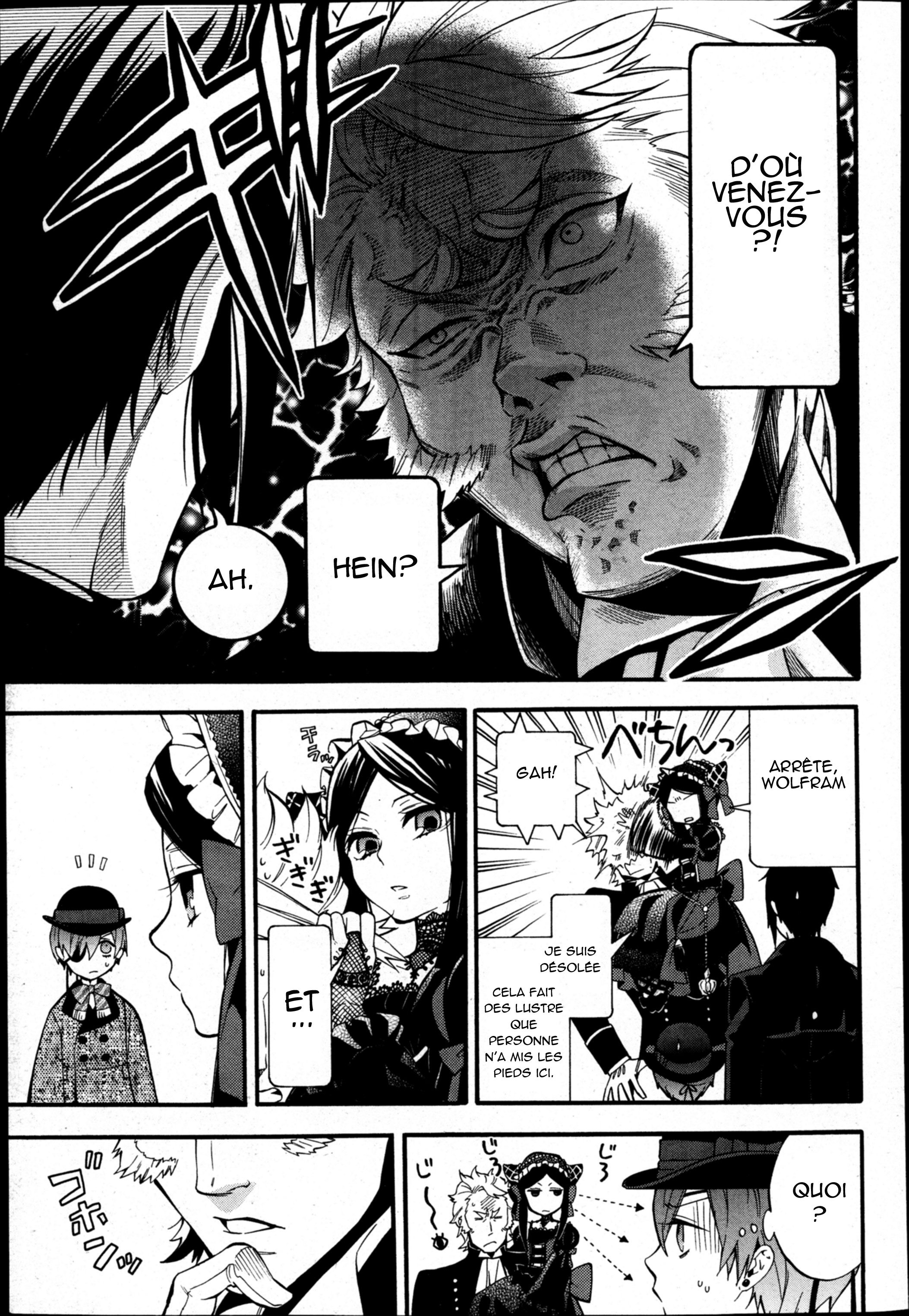 Read Black Butler FR Manga Online