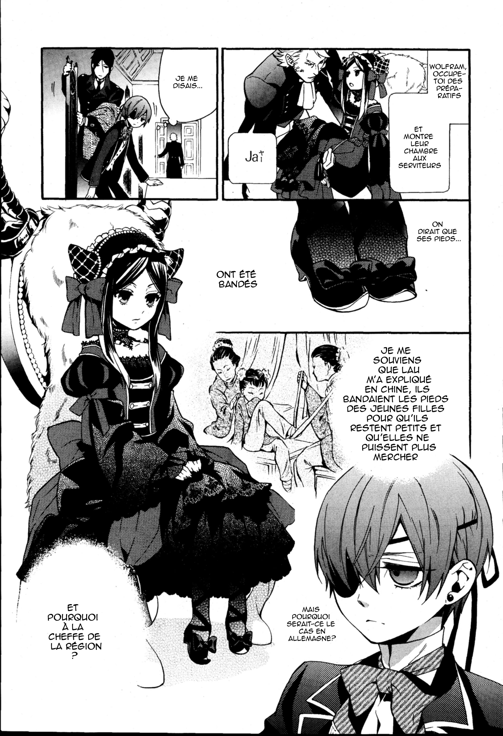 Read Black Butler FR Manga Online