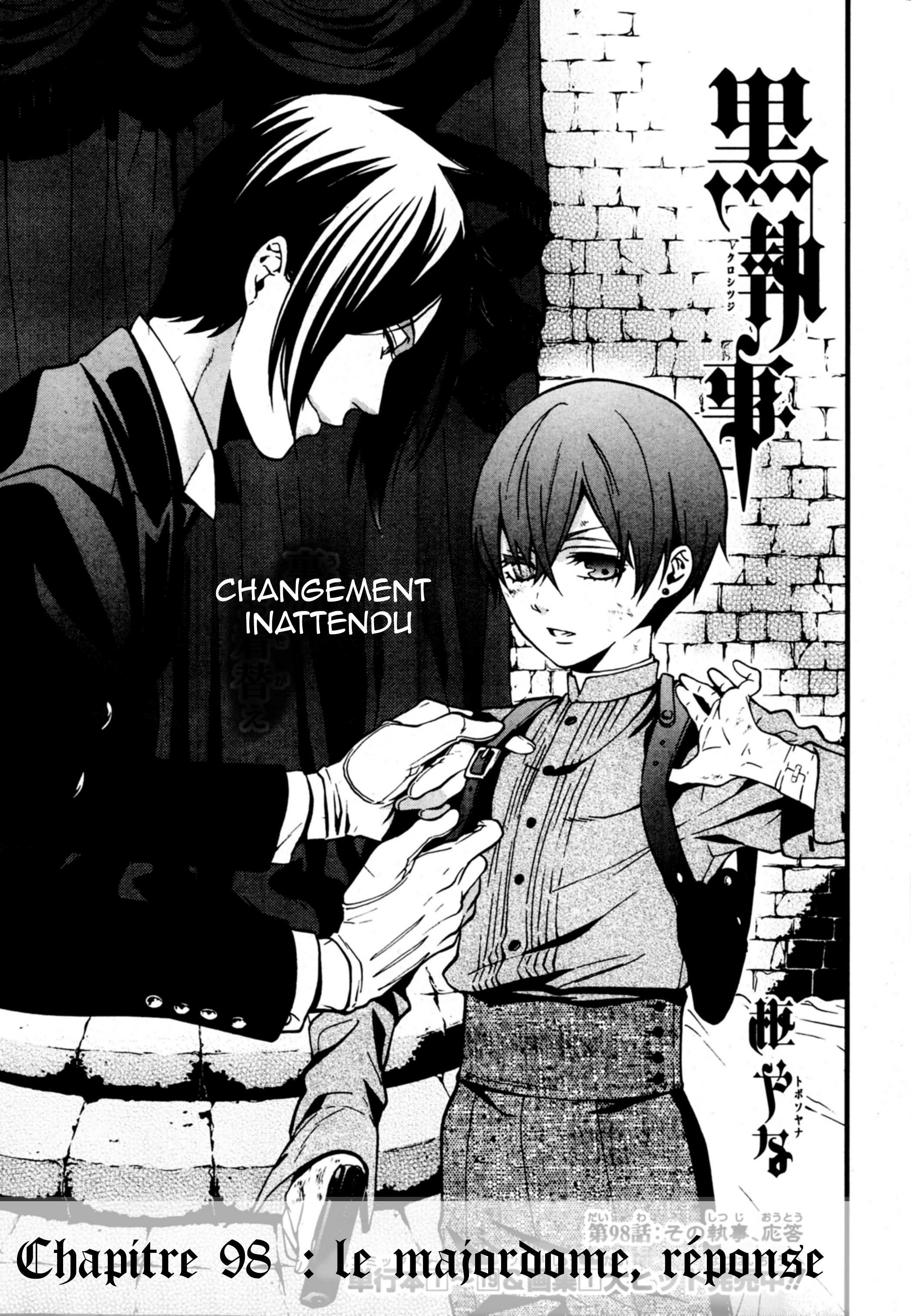 Read Black Butler FR Manga Online