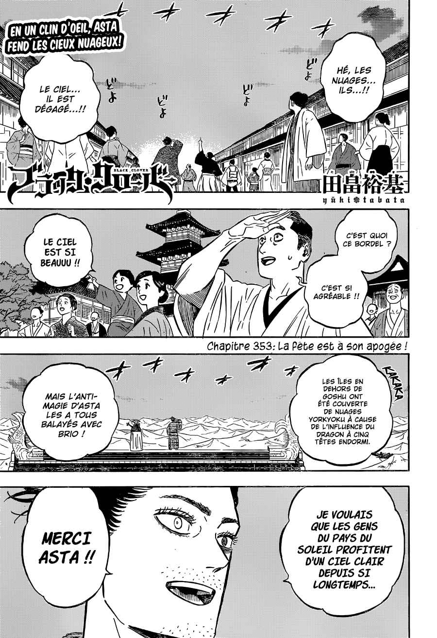 Read Black Clover FR Manga Online