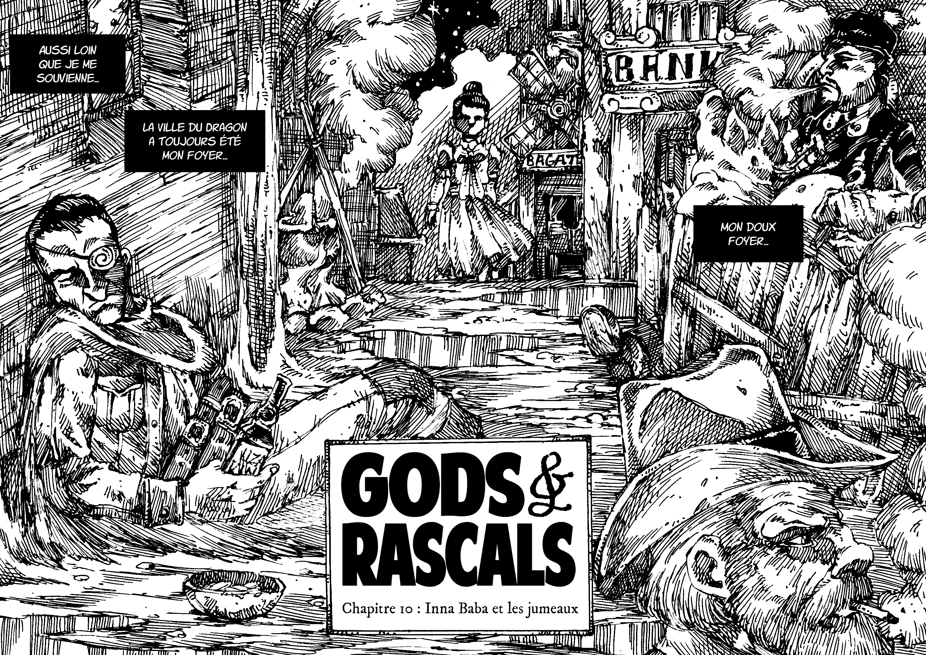 Read GODS and RASCALS FR Manga Online