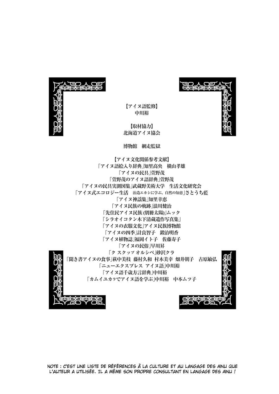 Read Golden Kamuy FR Manga Online