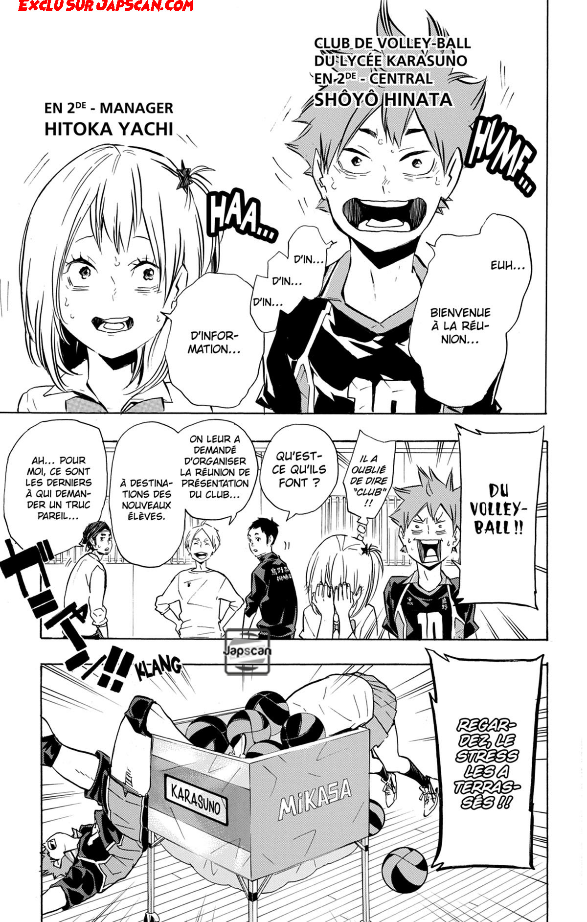 Read Haikyuu FR Manga Online