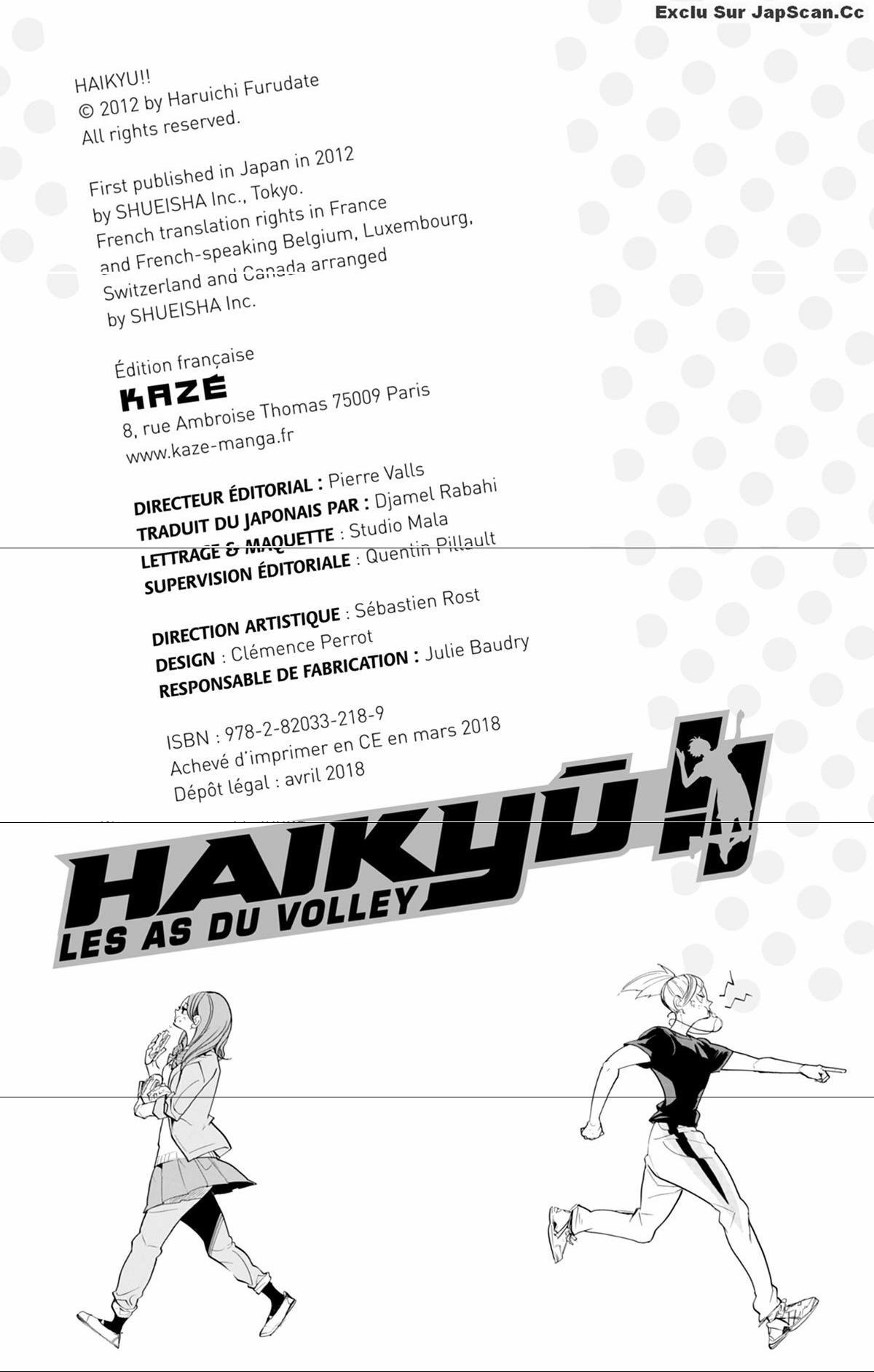 Read Haikyuu FR Manga Online
