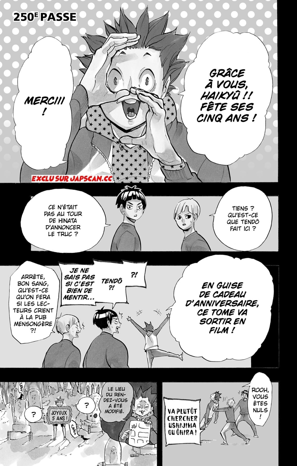 Read Haikyuu FR Manga Online