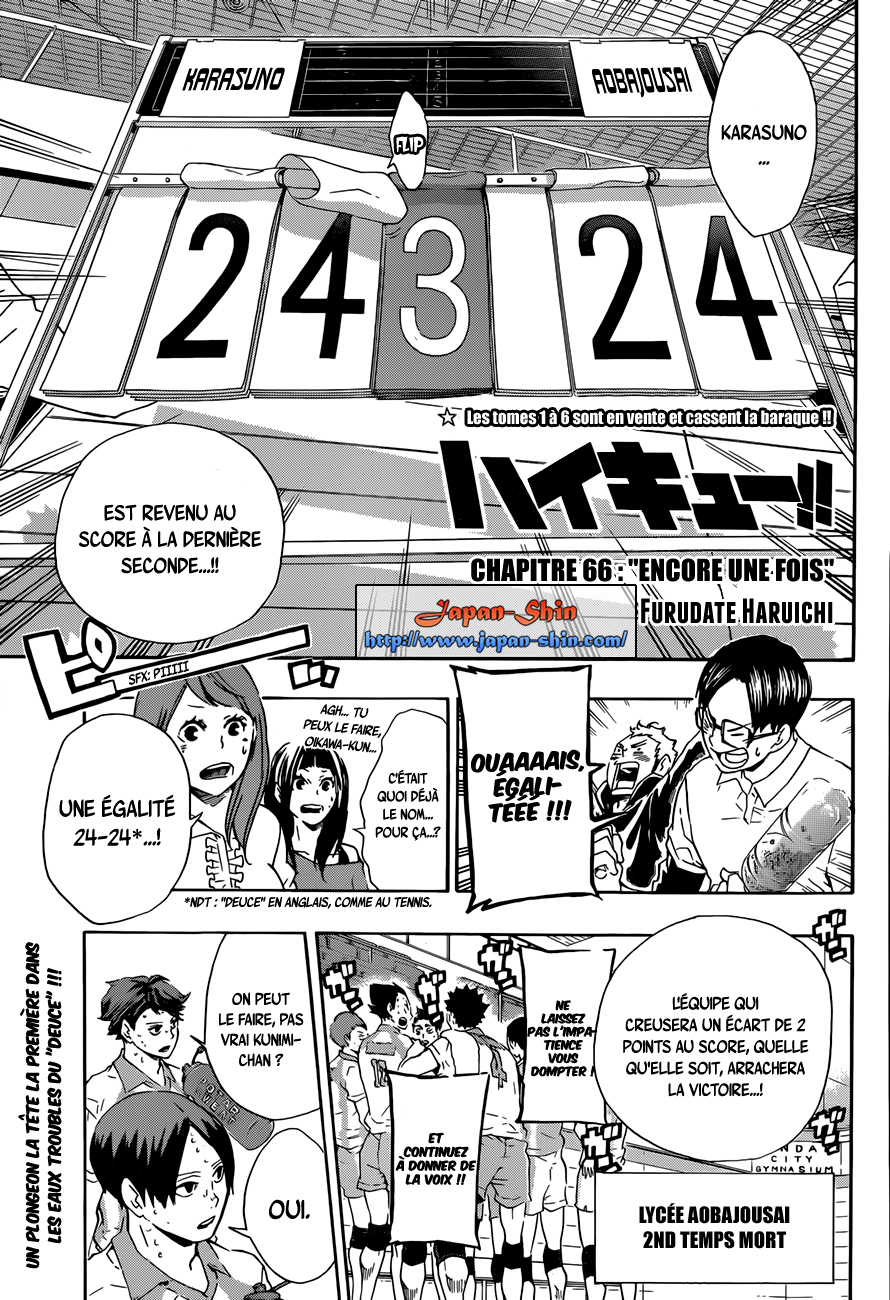Read Haikyuu FR Manga Online