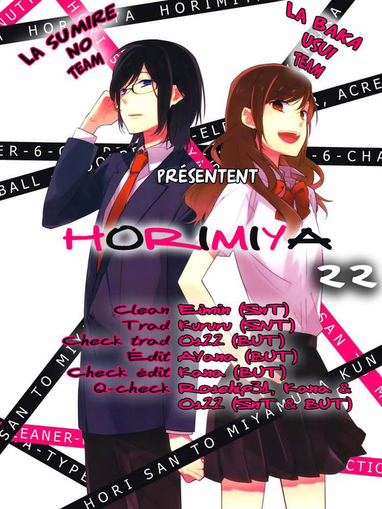 Read Horimiya FR Manga Online
