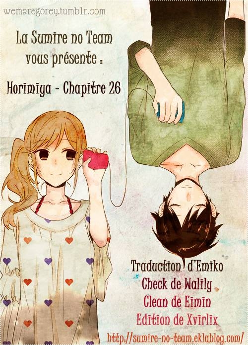 Read Horimiya FR Manga Online
