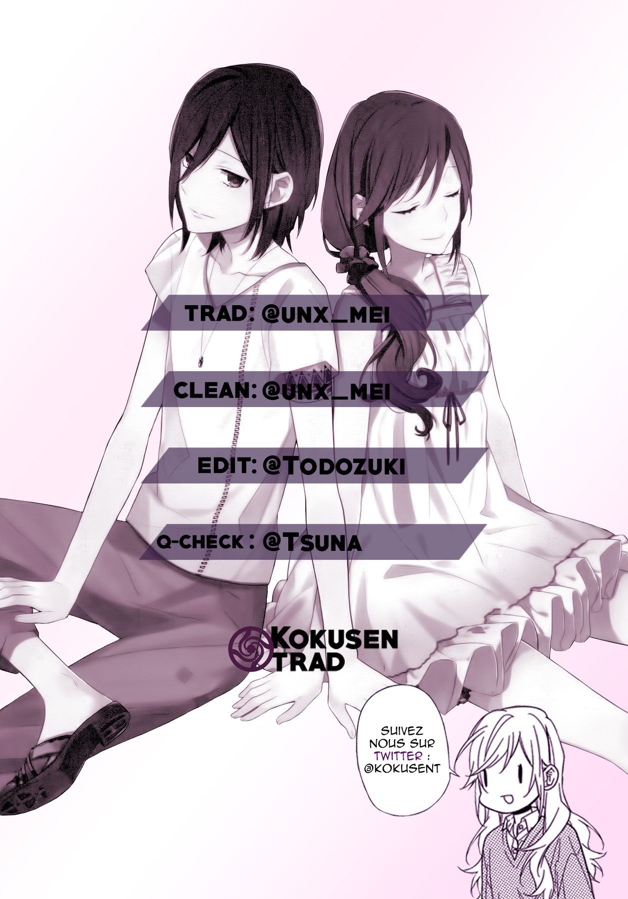 Read Horimiya FR Manga Online