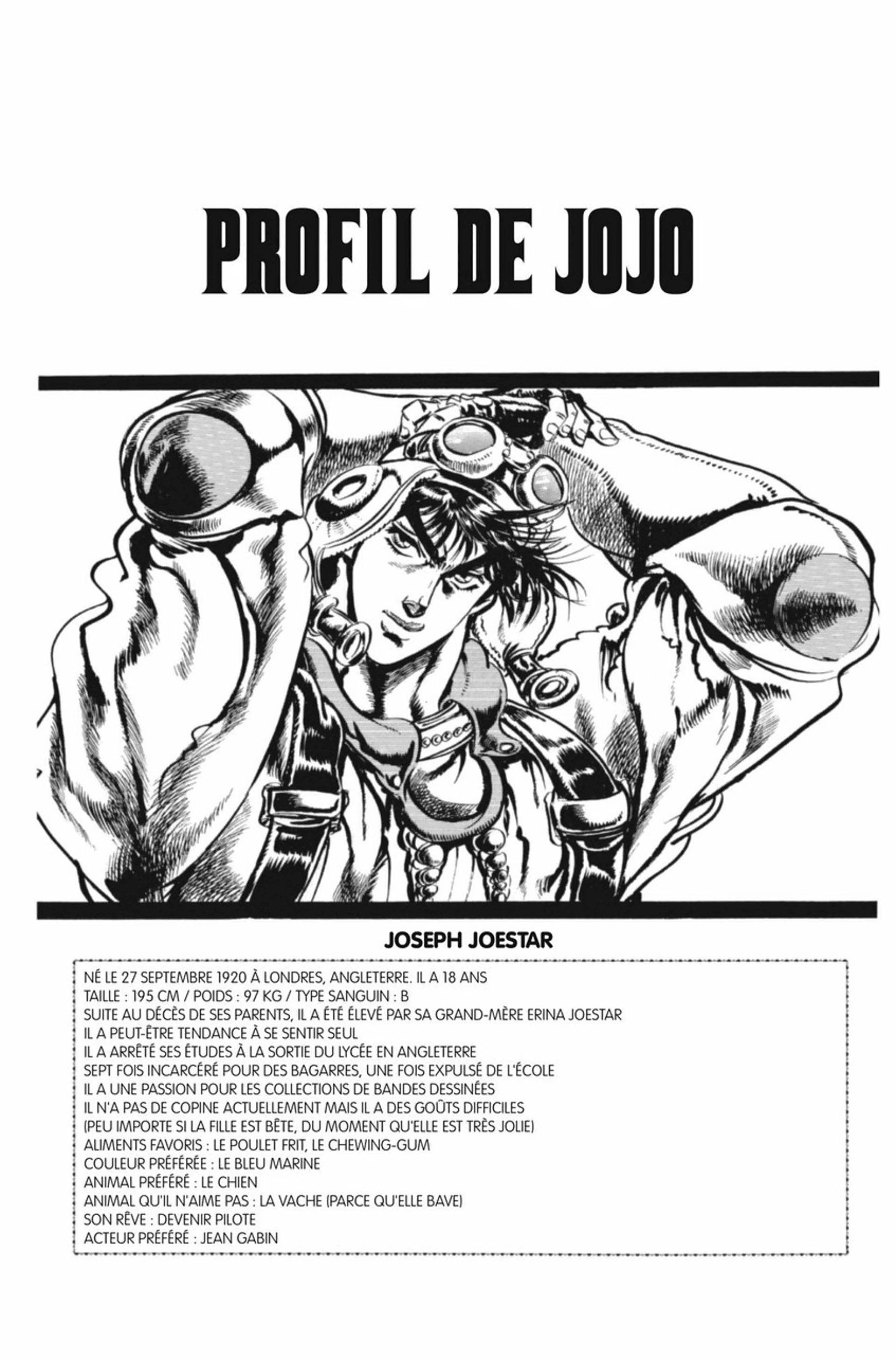 Read JoJo's Bizarre Adventure FR Manga Online