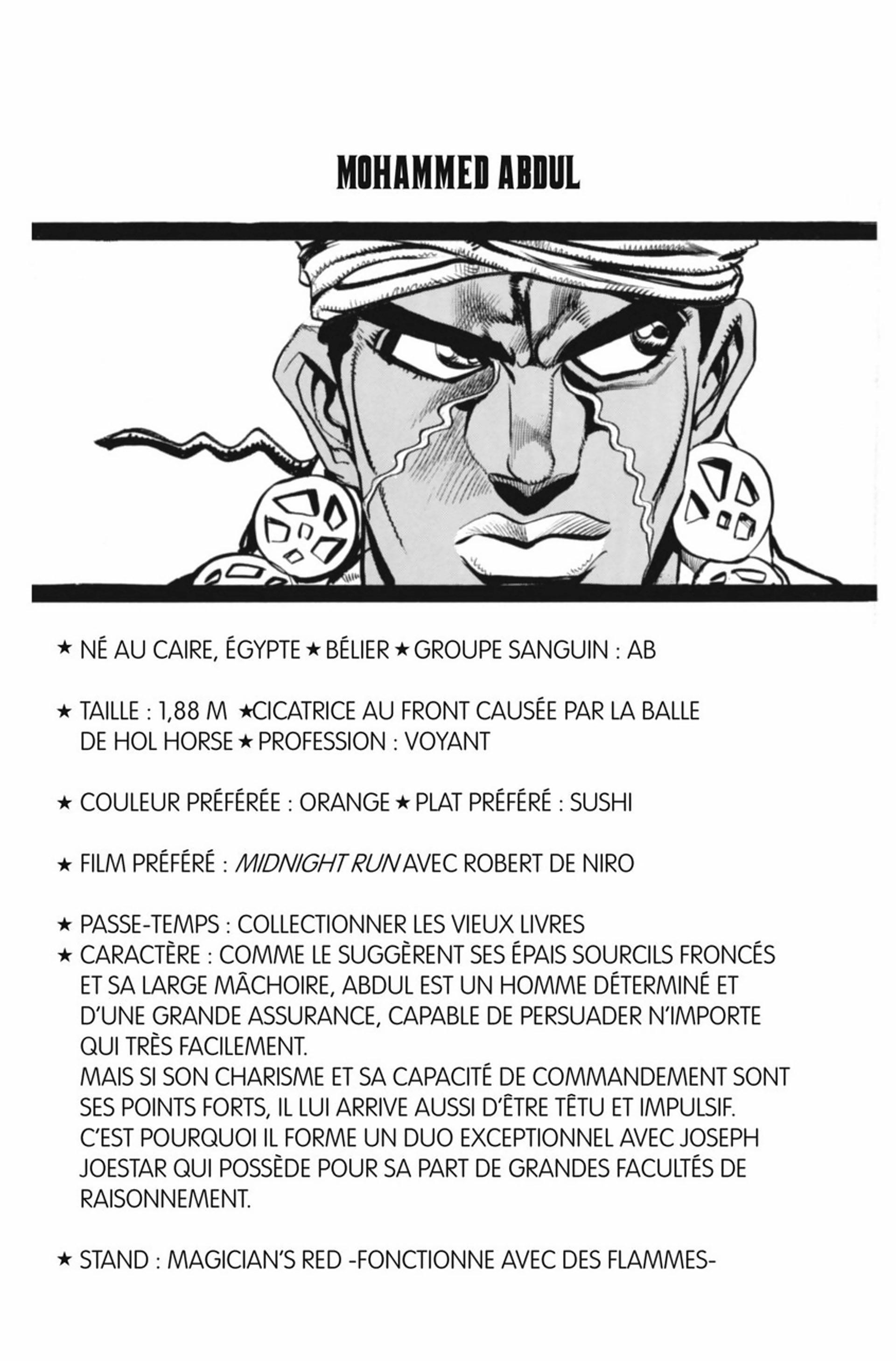 Read JoJo's Bizarre Adventure FR Manga Online