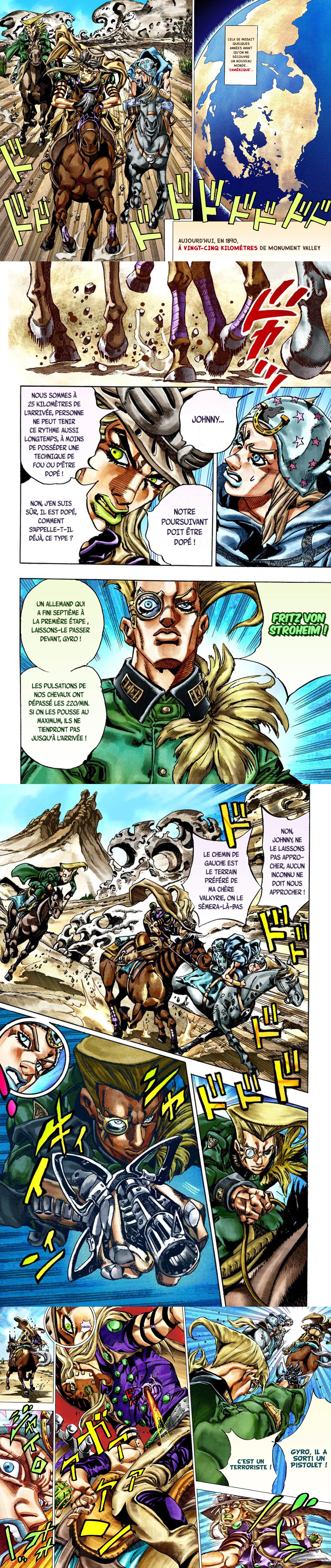 Read JoJo's Bizarre Adventure FR Manga Online