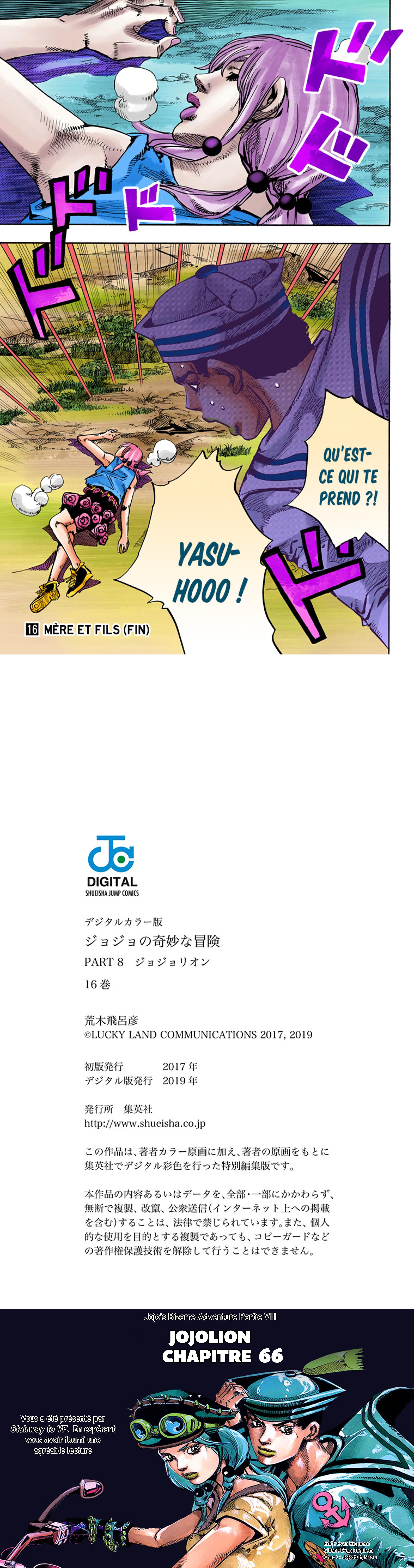 Read JoJo's Bizarre Adventure FR Manga Online